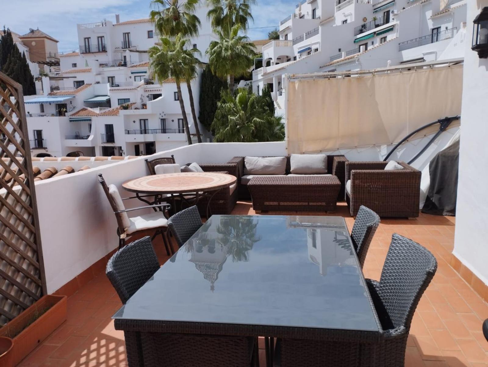 Capistrano Playa 712 Menyber Apartment Nerja Bagian luar foto